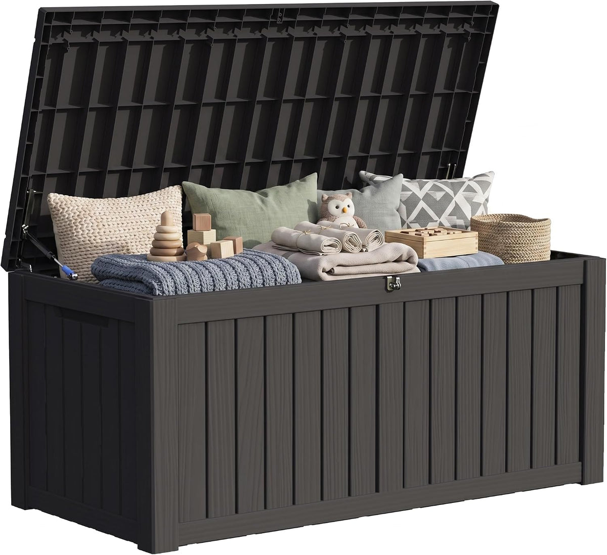 150 gallon resin large deck box organization and, main product view