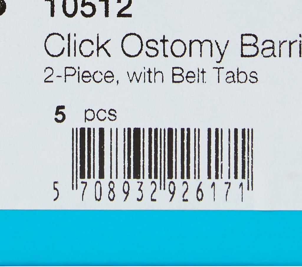 coloplast sensura mio click trim to fit ostomy, close-up detail