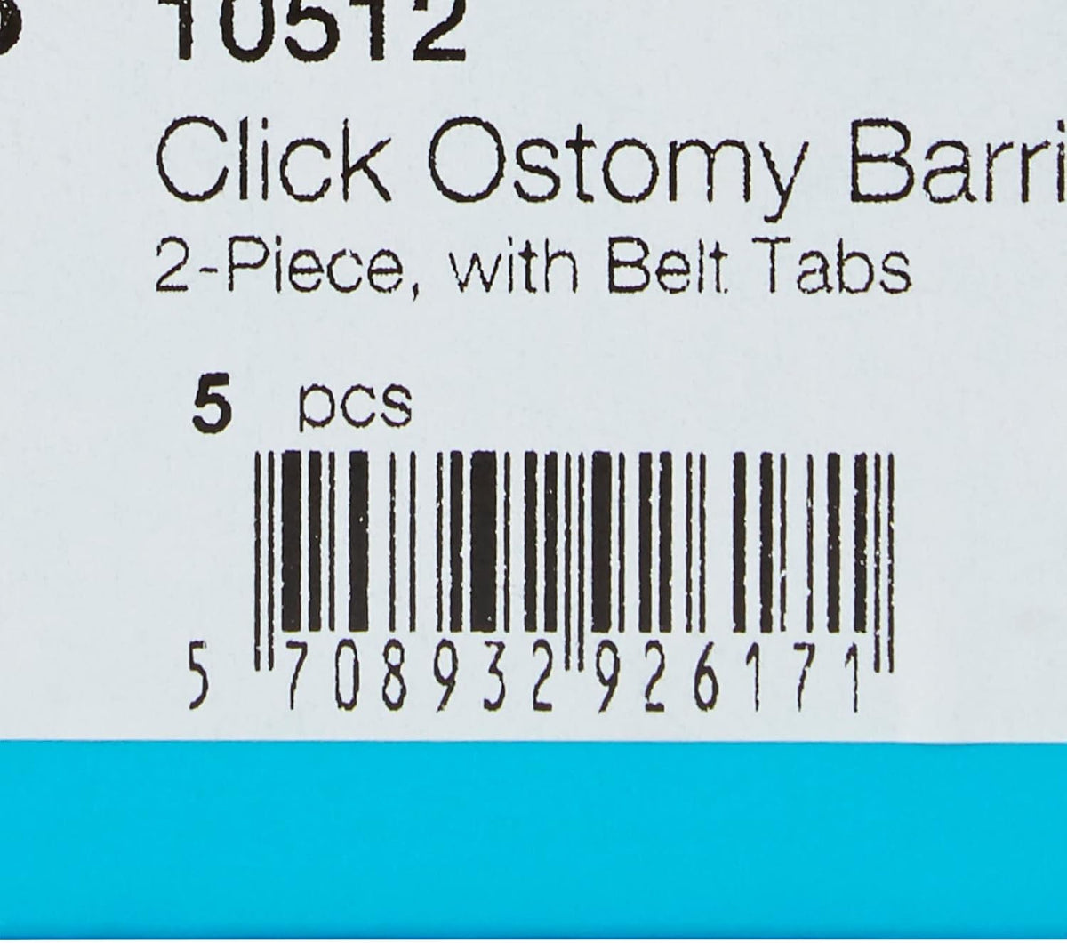 coloplast sensura mio click trim to fit ostomy, close-up detail