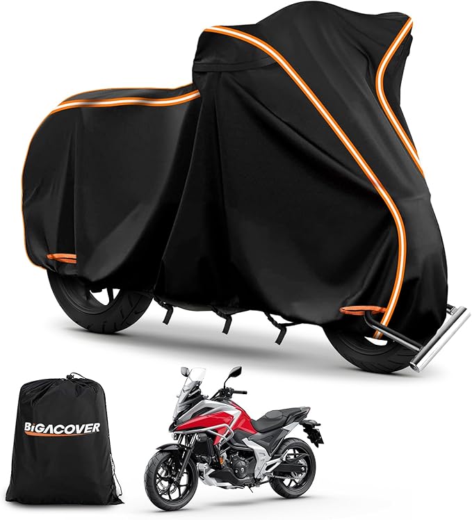 420D Waterproof Motorcycle Cover by BIGACOVER