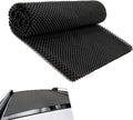 Car Roof Rack Pads, 47" x 39" Roof Cargo Bag Protective Mat/PVC Car Roof Storage Bag Protective Mat, Automotive Accessories for Most Cars (Black)