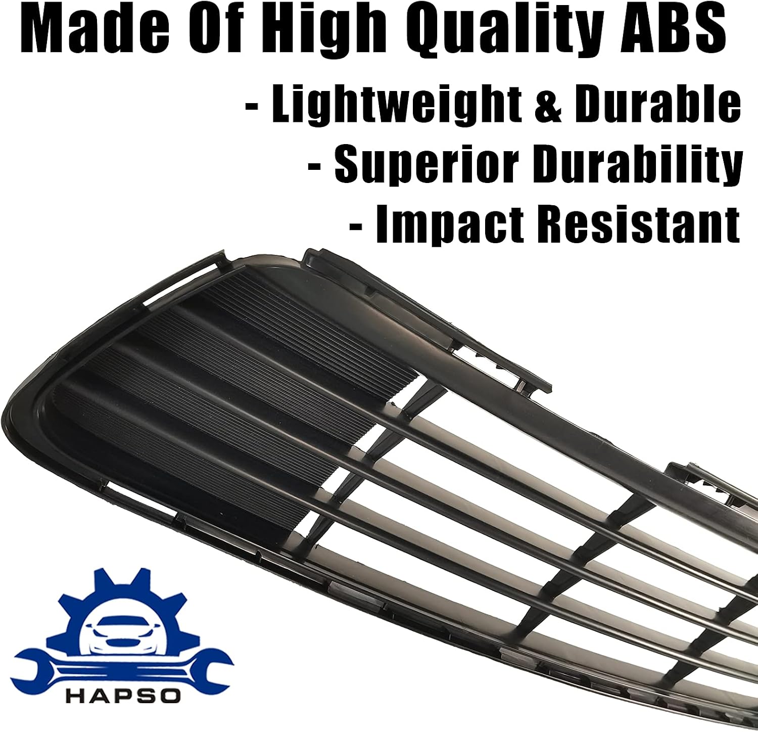 For 2011-2013 Toyota Corolla Front Bumper Lower Grille 5311202280 TO1036125 | For CE/LE/L/S/XLE/XRS Sedan 4-Door, ABS, Bumper Center Insert Grille Grill Replacement Accessories