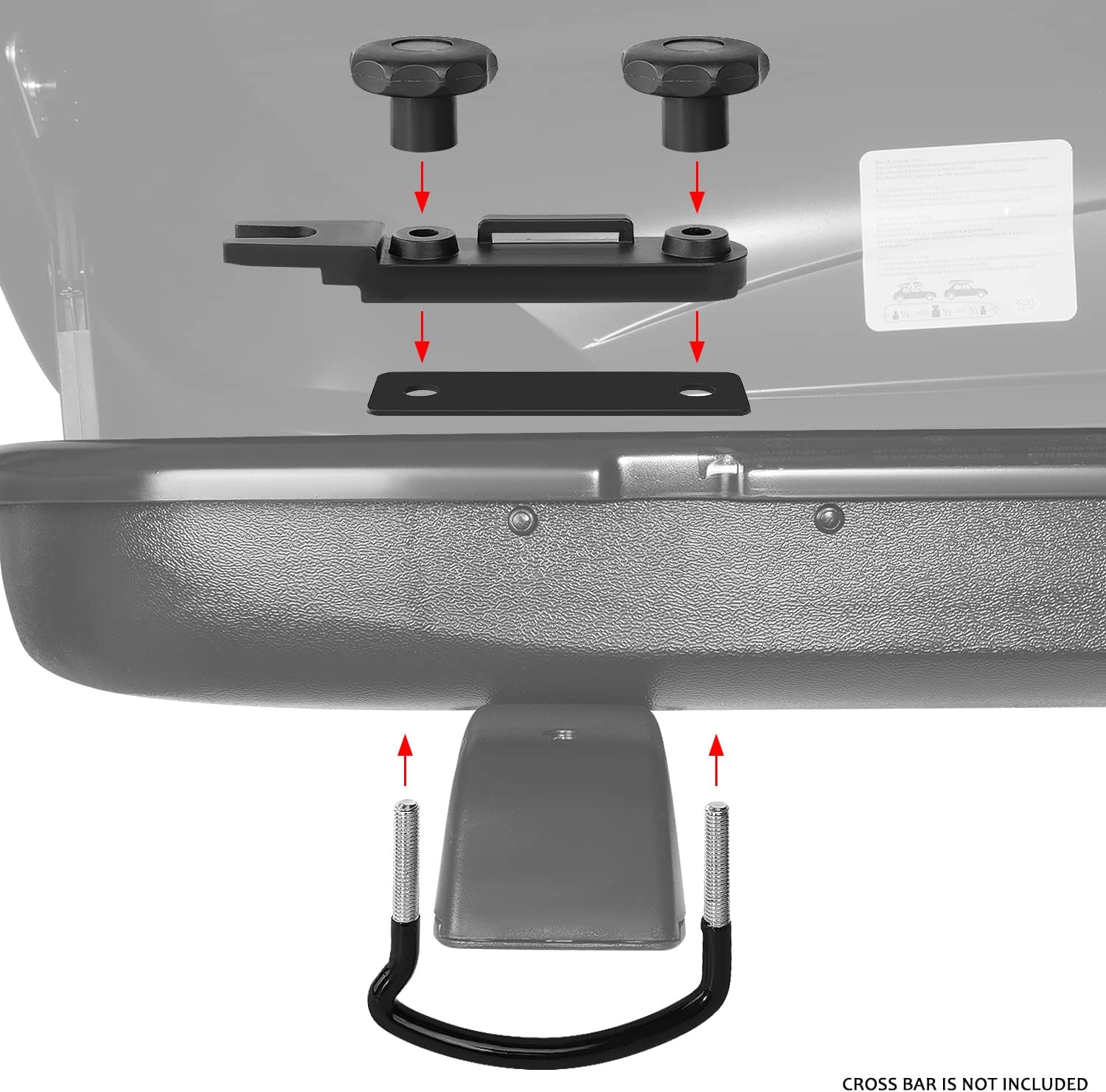DNA Motoring Universal Heavy Duty Roof Storage Box Rooftop Cargo Carrier Luggage Case w/Keys,12.7 cu. ft. / 360L, PT-ZTL-8293-BK