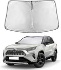 EcoNour Windshield Sunshade Compatible for Toyota RAV4 2019-2024 2025,2026 LE, XLE, Premium, XSE, Limited, SE, TRD Off-Road, Sun Visor for Front Window Sun Shade Cover, UV Protector, Car Accessories