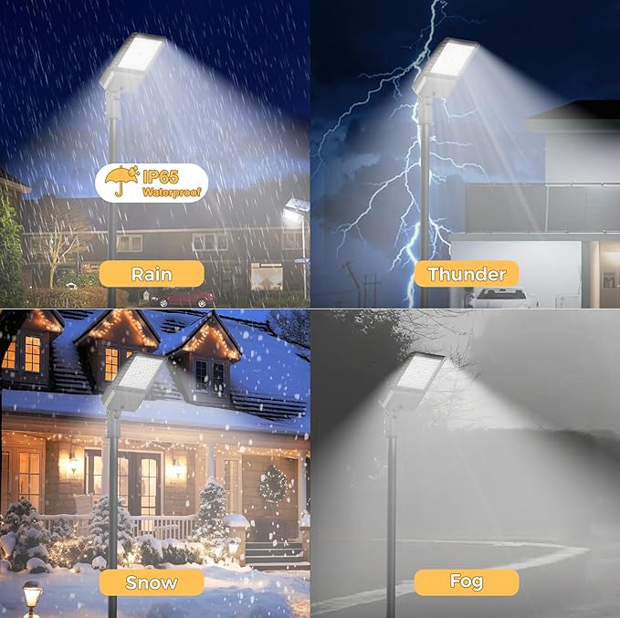 340W LED Parking lot Light Commercial Area Oudoor Lighting Street Light - Image 5