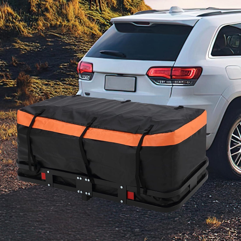 OUTLANE with Metal Cargo Carrier 60x24x6 Inch - Hitch Cargo Carrier, Trailer Hitch Cargo Carrier, Cargo Carrier, and Cargo Hitch Carrier