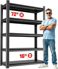 5 Shelf Storage Unit – Heavy Duty Shelving Rack by OLLRRACT
