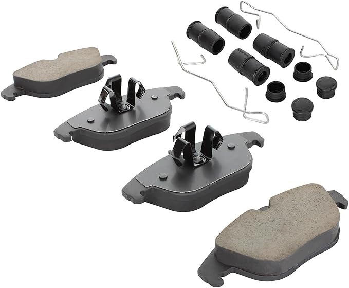 Premium Semi-Metallic Rear Brake Pads Replacement