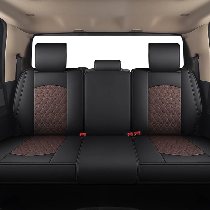 JOJOBAY Car Seat Covers for Dodge Ram Full Set, Fit Ram 2009-2025 - Image 3