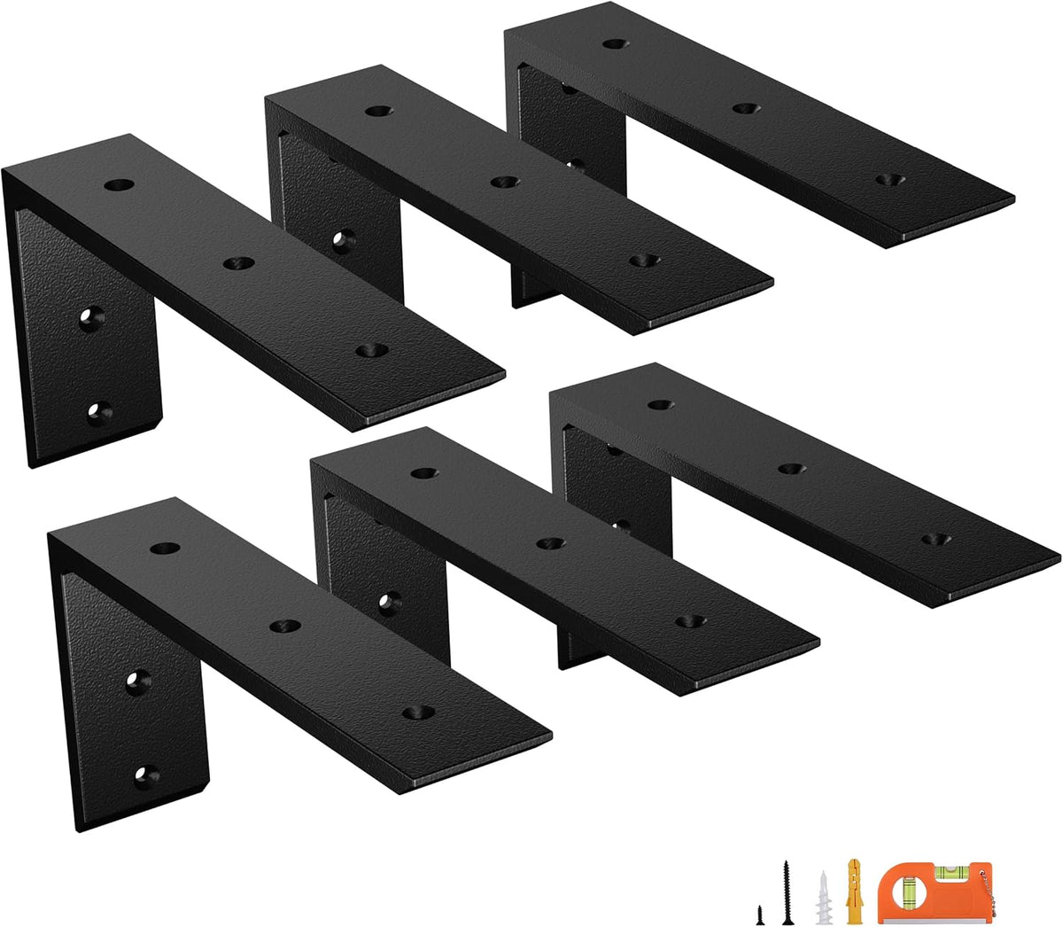 neodrop 6-pack 10 inch countertop support brackets, heavy, main product view