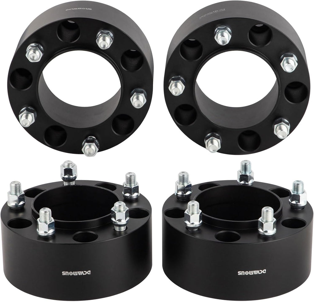 4pc Forged 5x5.5 Hubcentric Wheel Spacers 3 Inch m14x1.5 Studs 77.8mm Hub | 5x139.7 Wheel Spacer Compatible with Ram 5 Lug Rims for 2014-2018 1500
