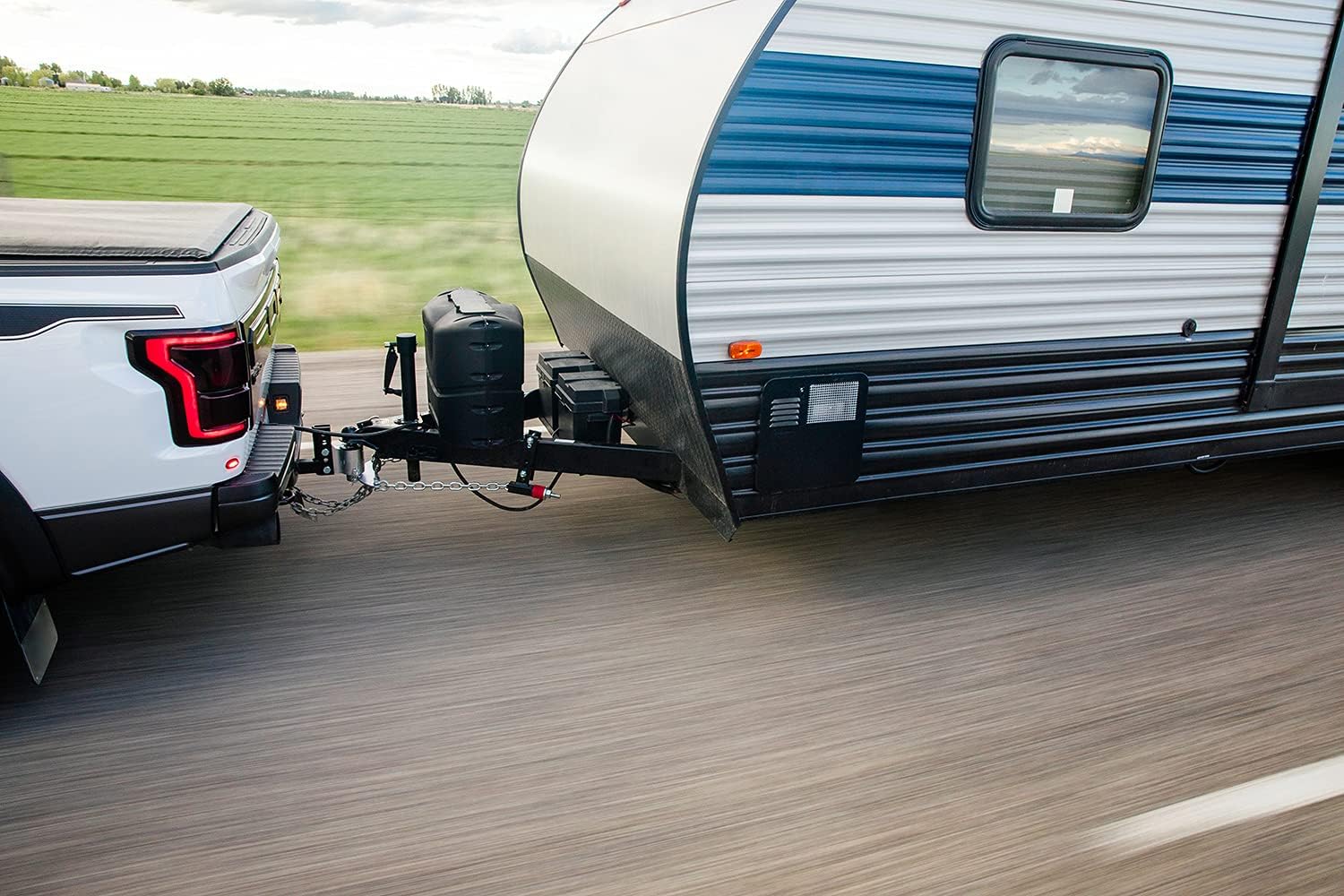ANDERSEN HITCHES | Weight Distribution Hitch | Tow Accessories | Universal Hitch Towing Kit | 4" Drop/Rise, 2" Ball, 10k lbs GTWR, 1400 lbs tongue weight| Grease free system | 3324