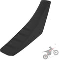 Seat Coverfor Yozma IN10 Electric Dirt Bike, Black Stripe Non-Slip, Heavy Duty PVC It's a Custom-fit seat Cover （Black）