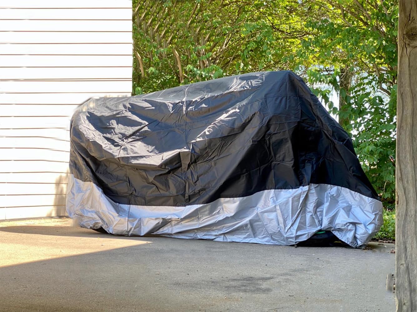 Motorcycle Covers, Motorbike Cover with Lock-Holes Motorcycles Vehicle Cover Fits Up to 97" Motorcycles Vehicle - 2XL Size