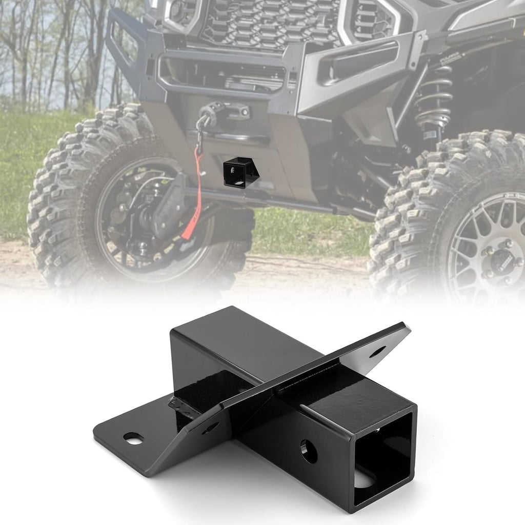 WeiSen 2" Front Receiver Hitch Front Lower Receiver Hitch Compatible with Polaris Ranger XD 1500/Crew/Premium/Northstar 2024-2026