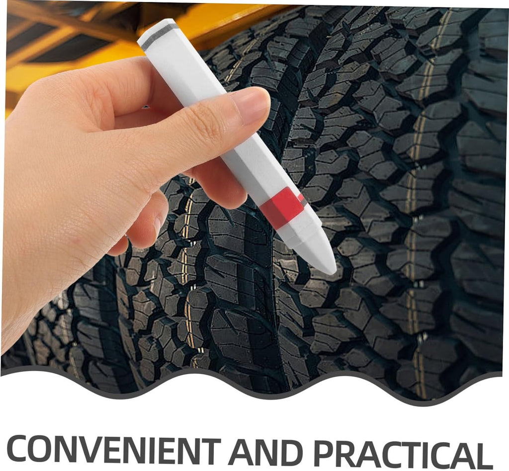 2pcs Tire Marking Pens for Car Tires Easy to Use for Automotive Supplies