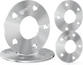 PMS 5mm Hub Centric Wheel Spacers 5x114.3 (5x4.5) 67.1mm M12x1.5 Studs 4PCS | Forged 6061-T6,Anodized Finish,10.9 Grade Studs,Direct Bolt On, For Mazda, Mitsubishi, Hyundai, Kia