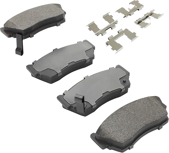 Premium Semi-Metallic Front Brake Pads Replacement - Image 2