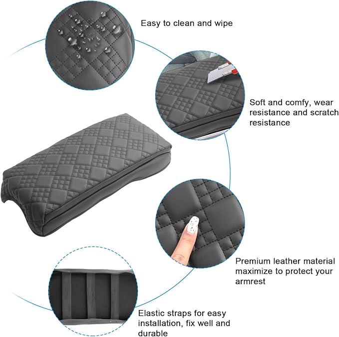 SXCY for 2025 2026 GMC Terrain Armrest Cover Pad for 2025 2026 GMC Terrain - Image 5