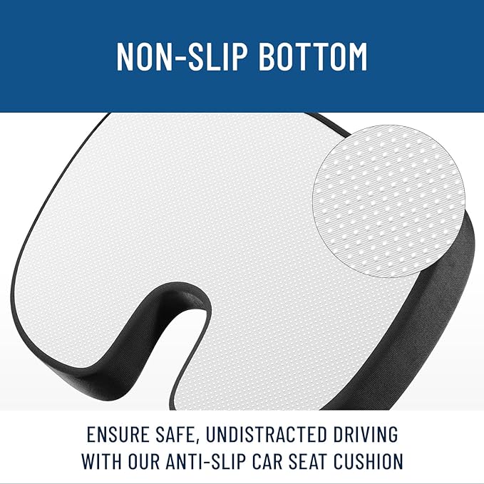 Everlasting Comfort Doctor Recommended Gel Memory Foam Seat Cushion - Image 6