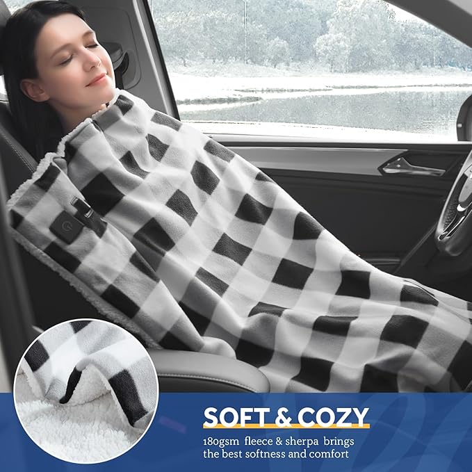 Sealy 12-Volt Heated Car Blanket - Image 8