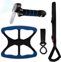 4pc Mobility Standalone Kit:Car Door Assist Handle for Elderly & Adjustable Standing Aid Safety Handle & Liberty Lift Assist with Hook Gift for Seniors, Disabled, Pregnant to Convenient Travel