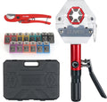 hydraulic ac hose crimper kit with pipe cutter, main product view
