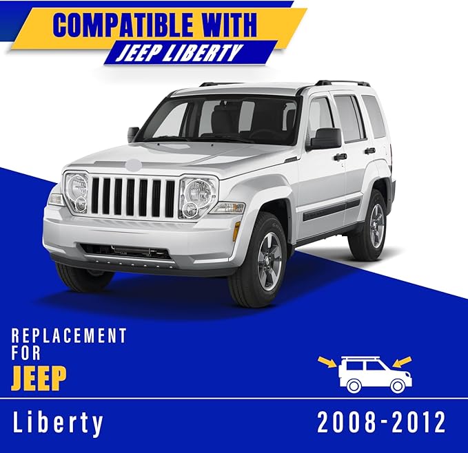 3 wipers Replacement for 2008-2012 Jeep Liberty, Windshield Wiper Blades - Image 5