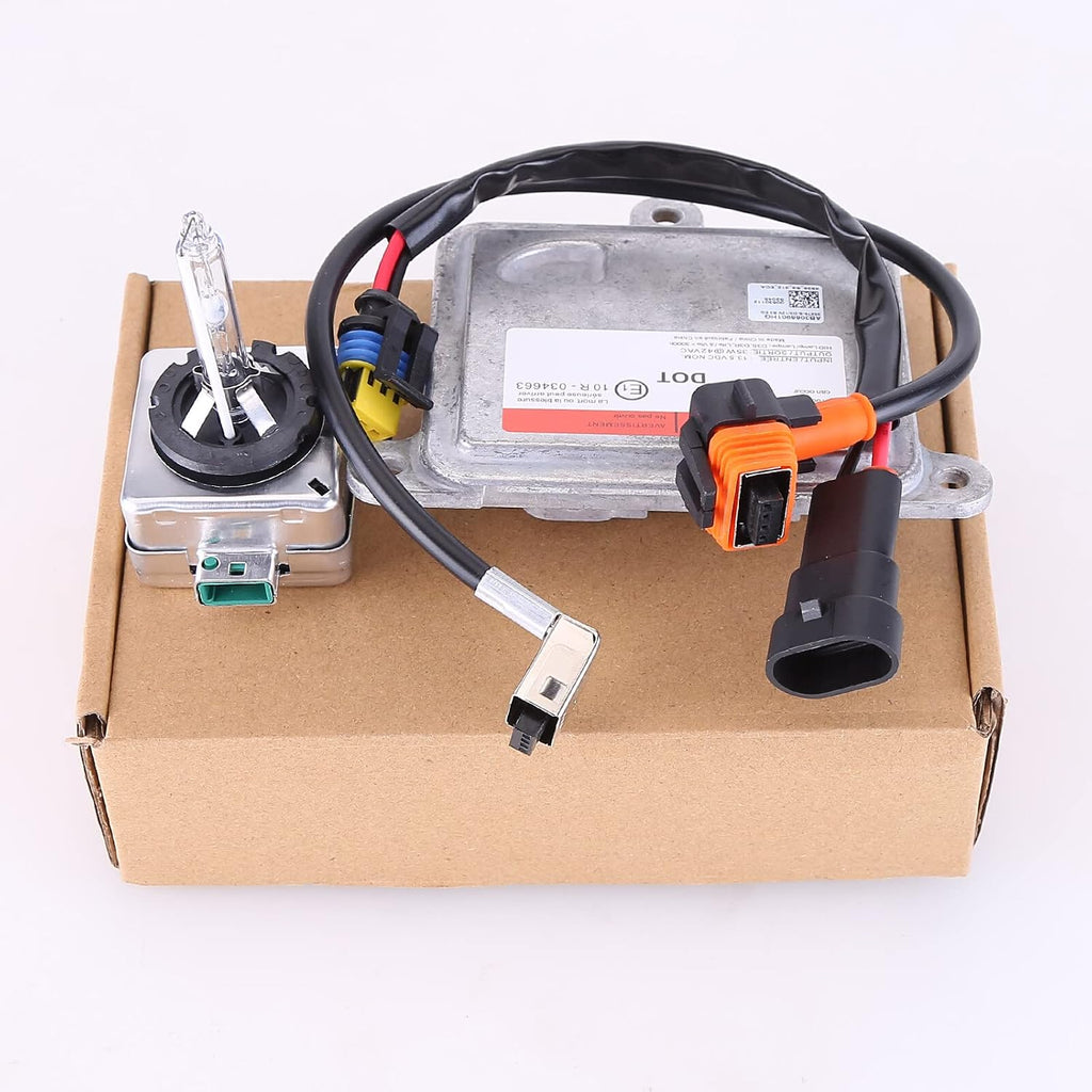 2PCS Xenon Ballasts D3S Bulb Control Unit for Model S 2012-2015 Headlight Ballast Control Unit Module Replacement for Muss-Tang 2010-2019, 8A5Z13C170A DL3Z-13C170-A 7L7Z-13N021-A