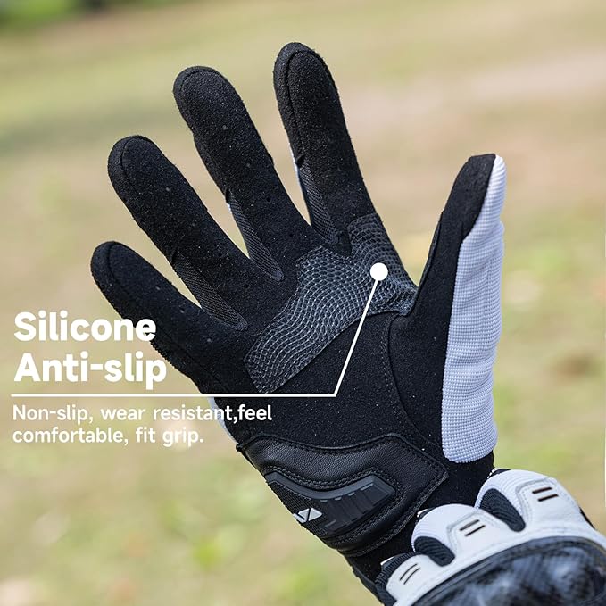 VXW High Protection Motorcycle Gloves - Image 4