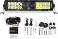auxbeam 12 in led light bar 100w 12000lm, main product view