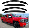 Window Visors Rain Guards for 2007-2013 Chevy Silverado/GMC Sierra