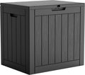 easyup 40 gallon outdoor storage box, black, main product view