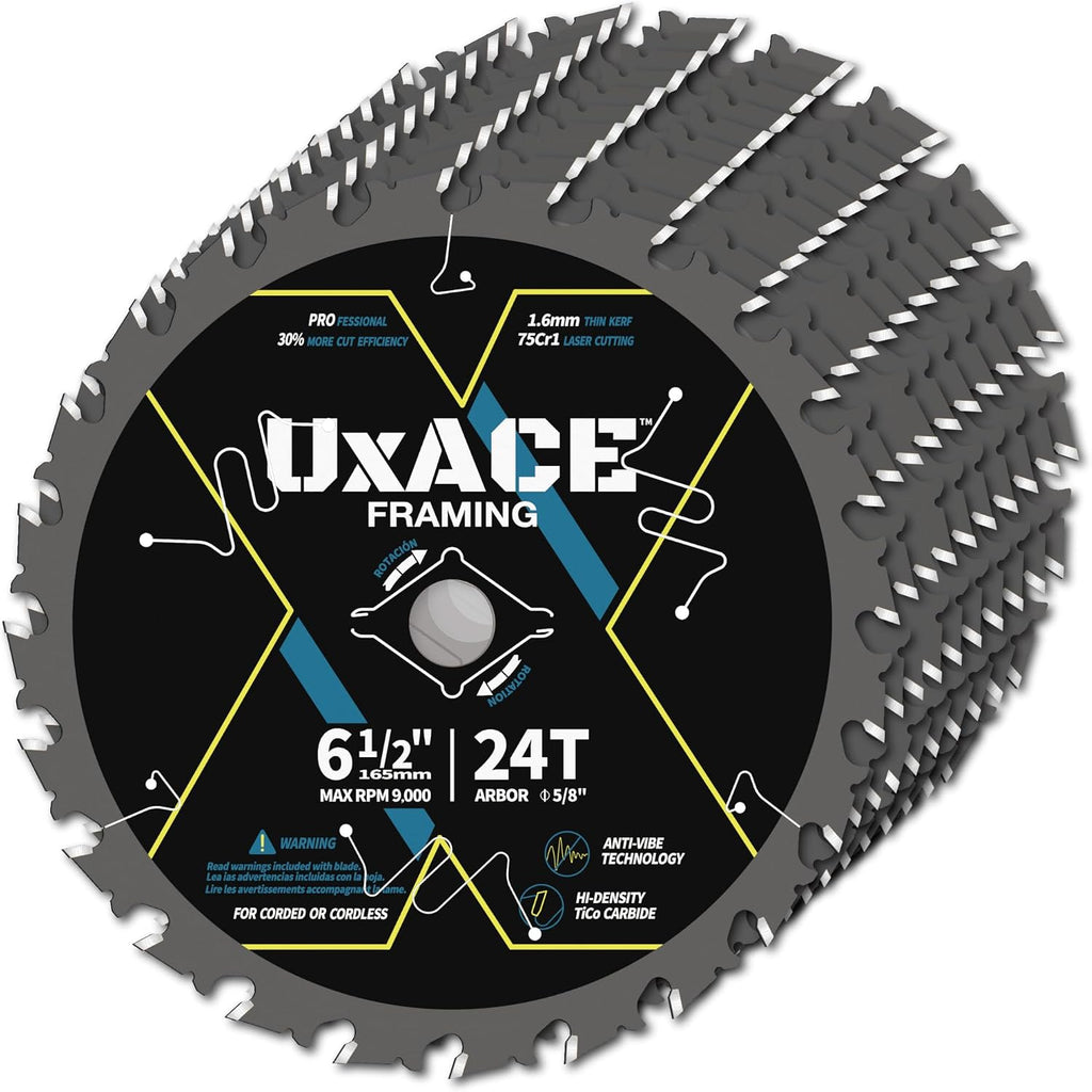 6-1/2-Inch 24-Tooth Circular Saw Blade