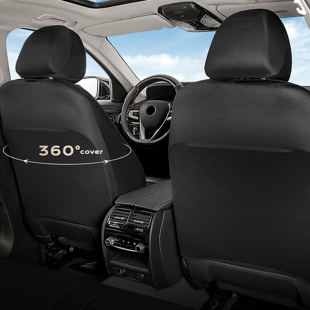 coverado leather seat covers, waterproof car seat covers, close-up detail