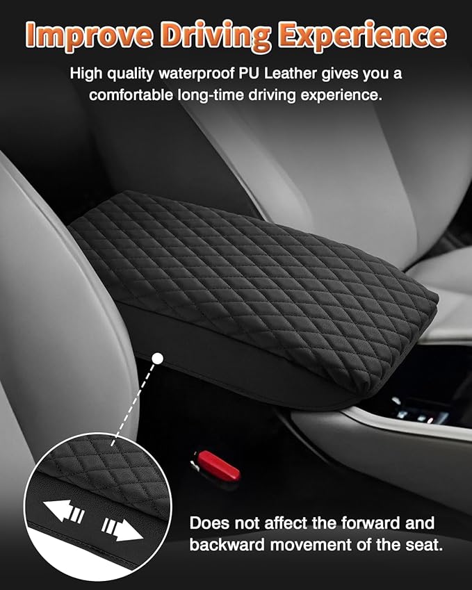 Shademax Center Console Cover for Honda Accord 2026 2025 2024 2023 Armrest - Image 4
