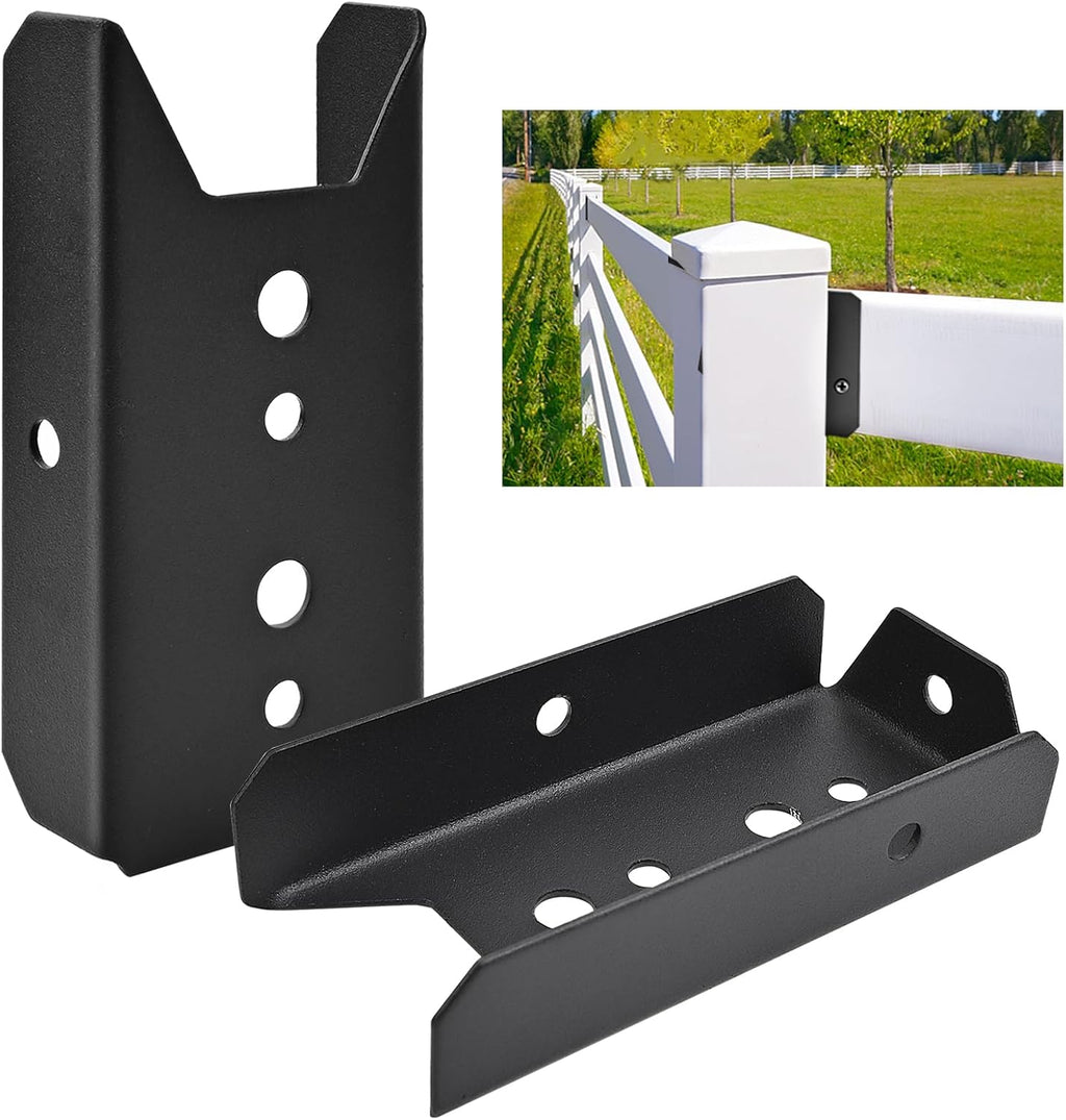 lukloy 50 pack 2x4 brackets for wood rail, main product view