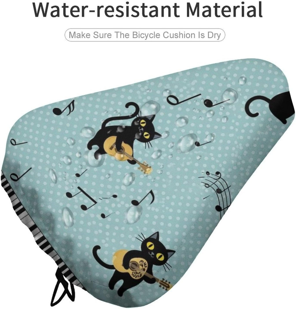 Extra Soft Bike Saddle Cover for City Mountain, Water Resistant Protection Outdoor Cycling Unisex