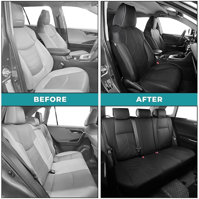 for Toyota RAV4 Seat Covers 2019 2020 2021 2022 2023 2024 2025 RAV 4 LE XLE - Image 5