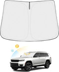Windshield Sun Shade for Jeep Grand Cherokee/Grand Cherokee L 2021-2026 by Canvcle