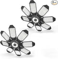 Garage Lights - 40000LM Super Bright Garage Lights Ceiling Led w/ 8 Deformable by POLARPRAUS