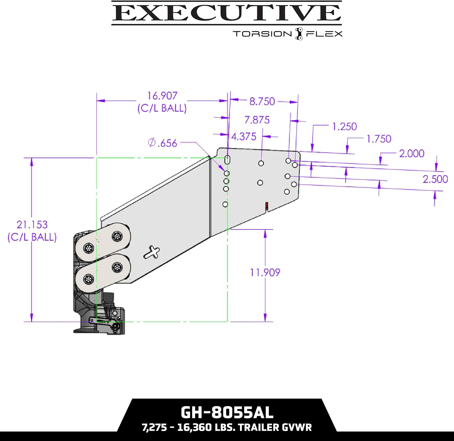 GEN-Y Hitch Fifth Wheel to Gooseneck SnapLatch Coupler - 1,500 LBS - 4,500 LBS Pin Weight Range - 30K LBS Towing Capacity - Compatible with 2 5/16" Gooseneck Ball - Silver