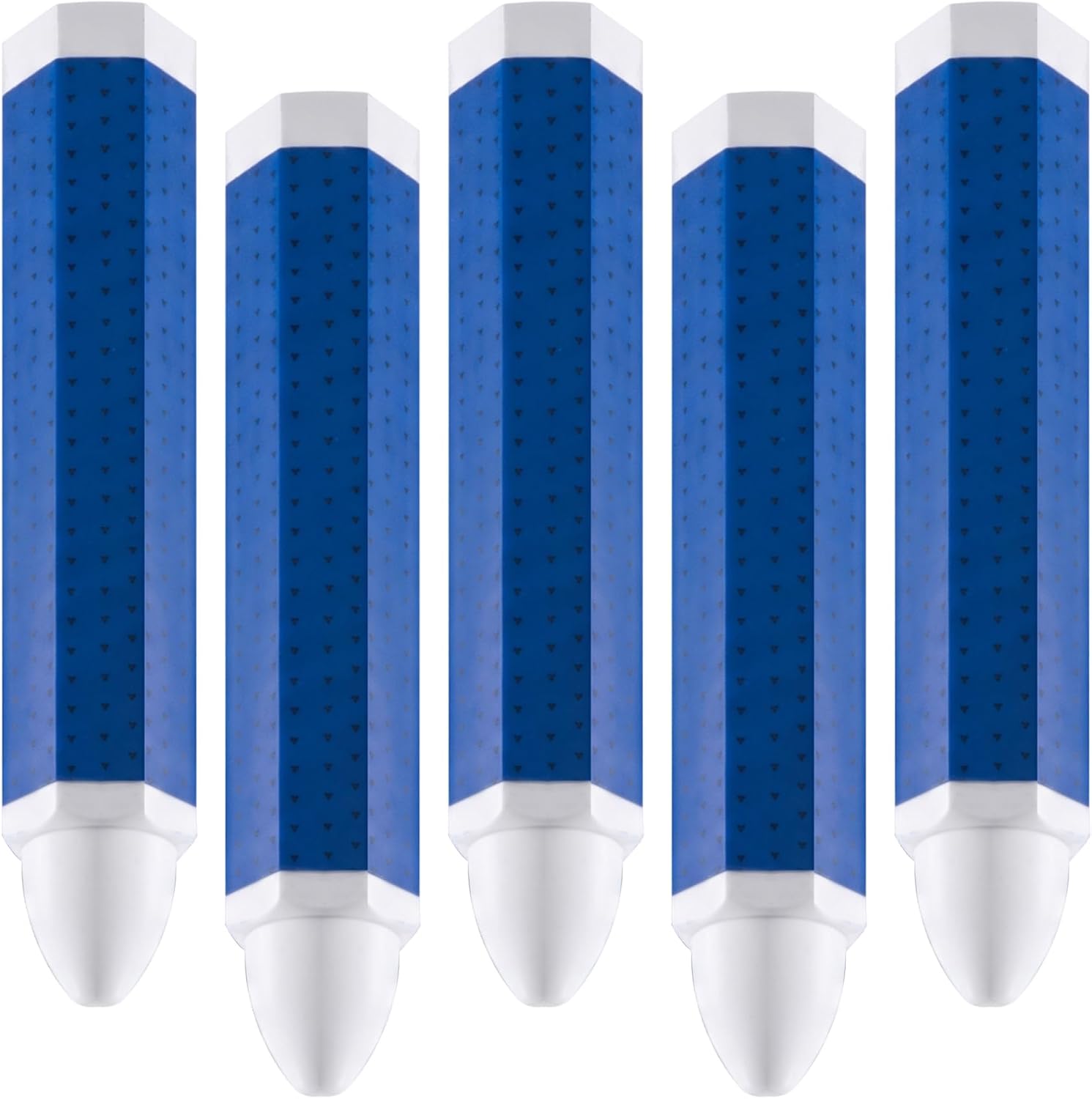 5 Pcs White Tire Marker Crayons, Wax Marking Crayons, Industrial Marking Sticks for Lumber Crayon, Mechanics, Wet/Dry Tires, Many Other Materials