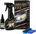 Headlight Restoration Kit,Headlight Restoration,Headlight Cleaner Oxidized & Yellowed Lens Repair with Protective Coating,Head Light Restoring Kit,Headlight Cleaner and Restorer Kit(1Set)
