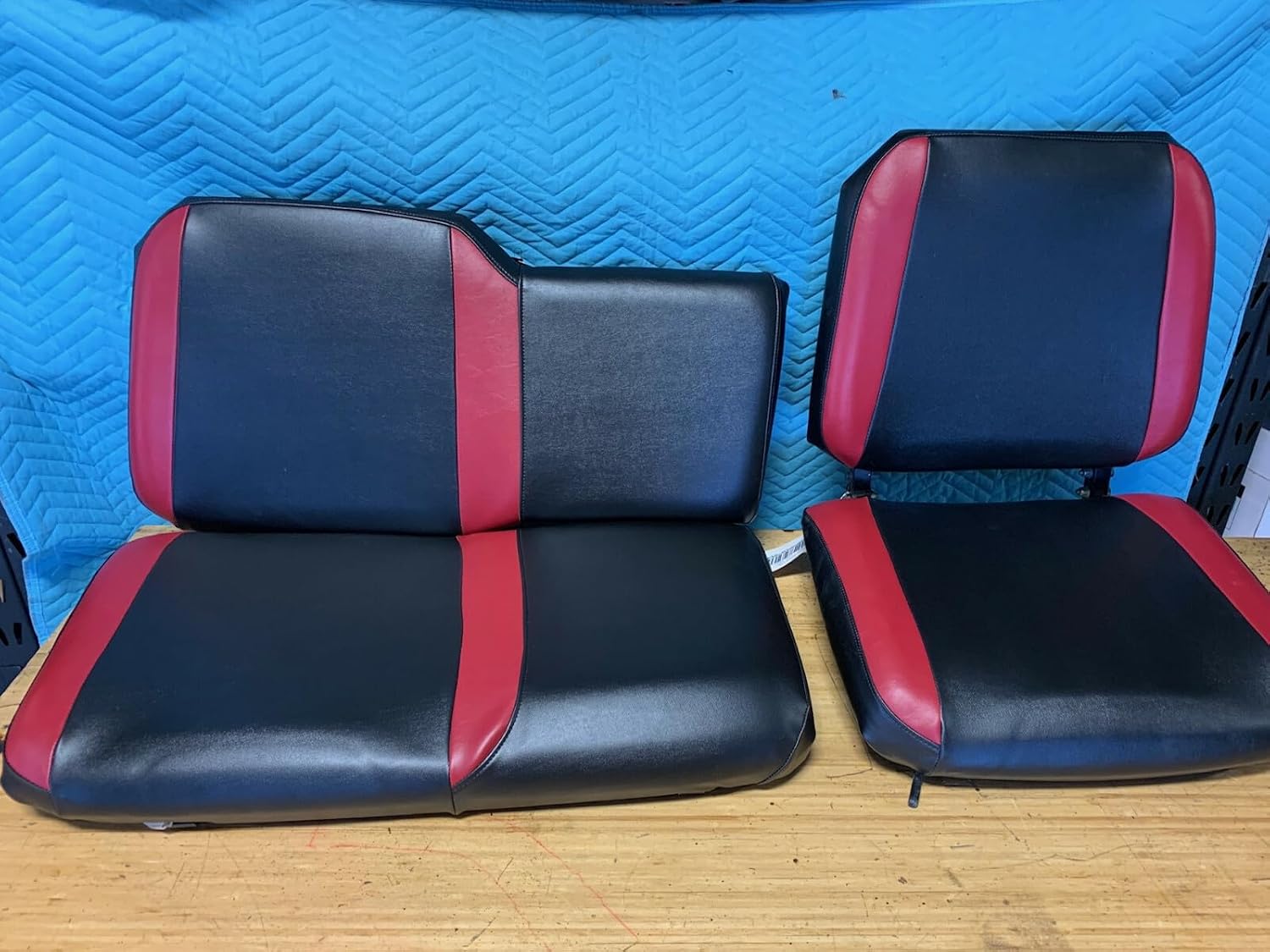 New Replacement seat Cover fits Polaris Ranger 900 XP 2013-19 Crew UTV 900XP XP900 570 XP570 red/blk J11A ..