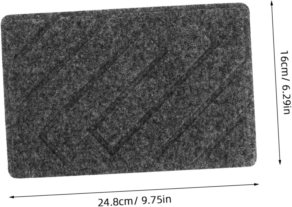 5pcs Automotive Floor Carpet Patch Kit with Nylon Material Easy Maintenance Fast Installation Anti-Slip Car Rug Floor Mat