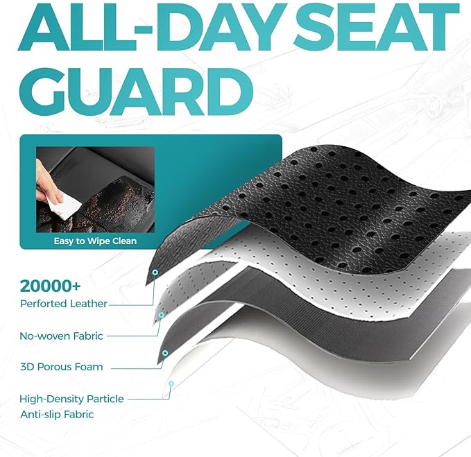 for Toyota Camry Seat Covers Hybrid LE SE 2018 2019 2020 2021 2022 2023 2024 - Image 4