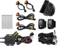 kemimoto utv turn signal kit with 110d horn, main product view