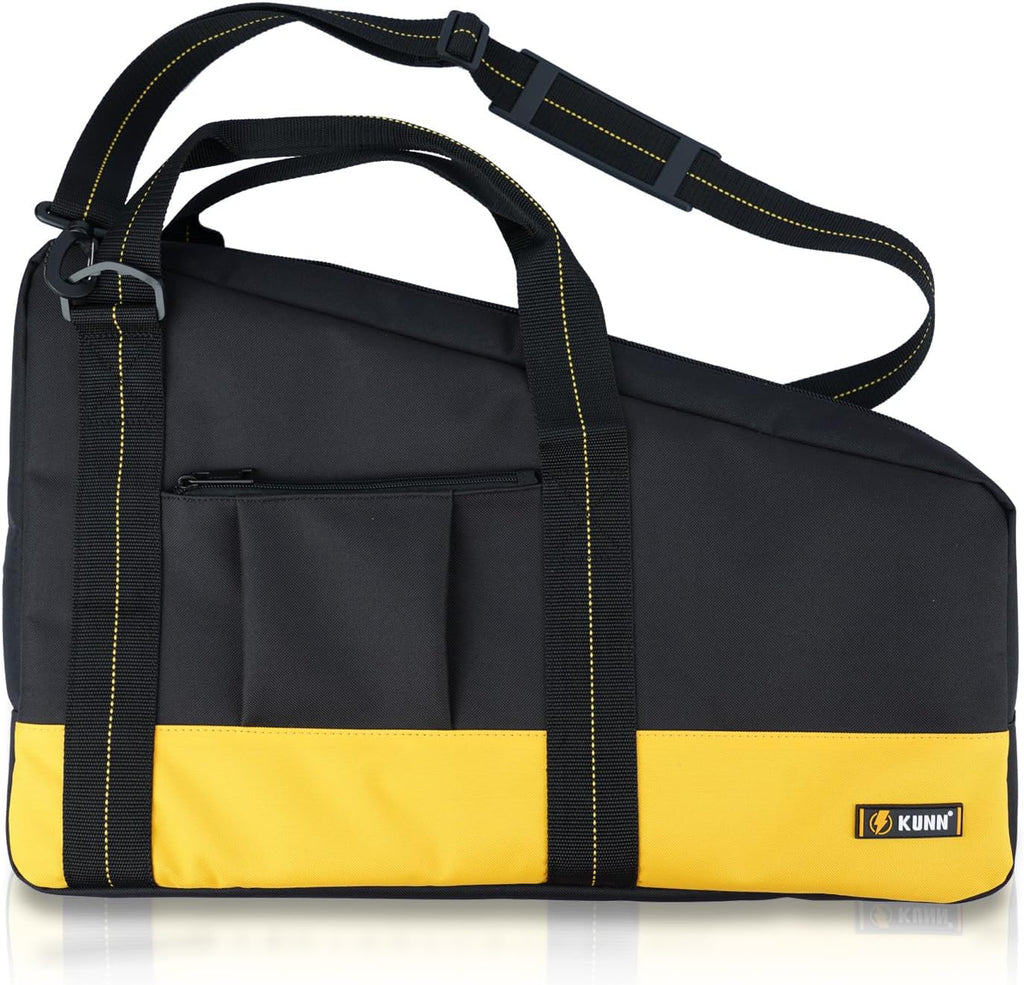 kunn shoulder framing nailer bag with dual lockable, main product view