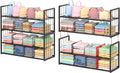 hongtamoya 2 pack stackable closet storage shelf, main product view